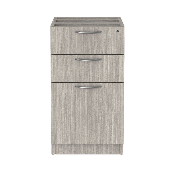 Alera 15.63 in W 3 Drawer File Cabinets, Gray, Legal; Letter - ALEVA532822GY