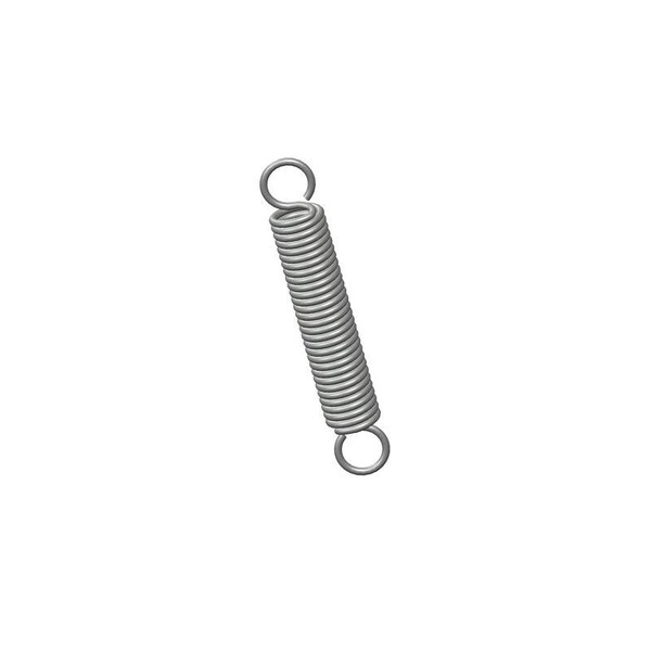 Approved Vendor Extension Spring, O= .500, L= 3.00, W= .069 - G109960639