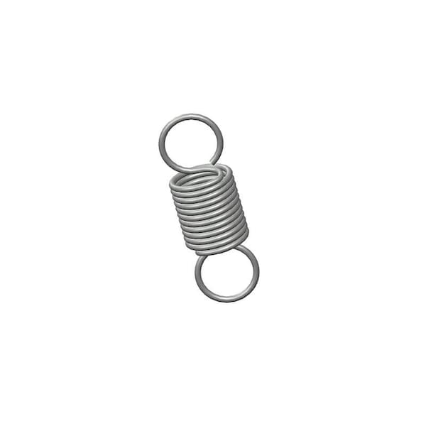 Approved Vendor Extension Spring, O= .500, L= 1.50, W= .049 - G109971819
