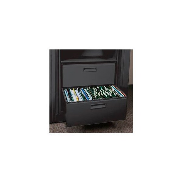 Datum Filing Systems Rotary File Cabinet Components, Letter File/Storage Drawer, Black - XLT-FS1-T25