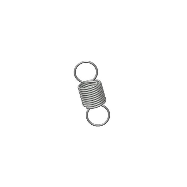 Approved Vendor Extension Spring, O=1.250, L= 3.50, W= .105 - G409970000