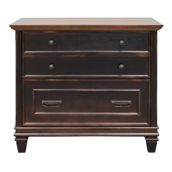 Hartford Hartford File Cabinet in Two Tone Distressed Black - IMHF450