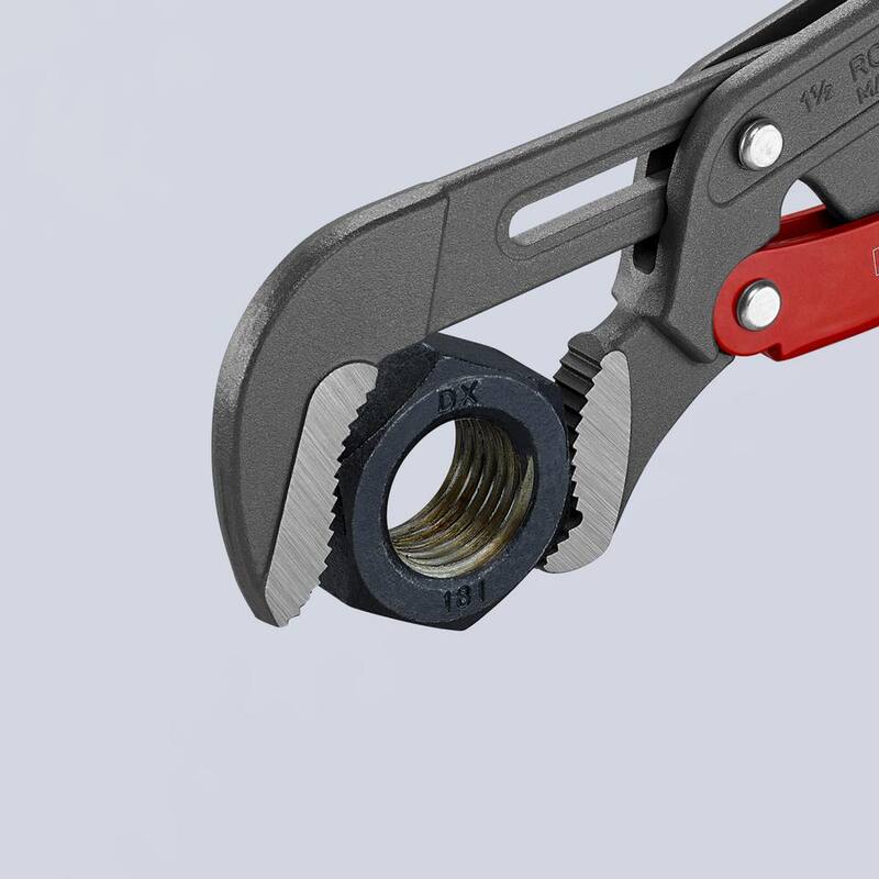 KNIPEX 16-1/2 in. Rapid Adjust Swedish Pipe Wrench - 83 61 015
