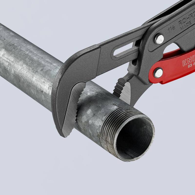 KNIPEX 16-1/2 in. Rapid Adjust Swedish Pipe Wrench - 83 61 015