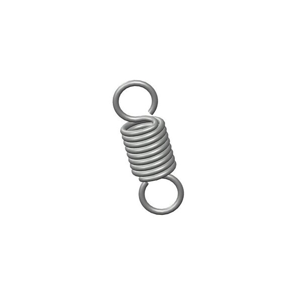 Approved Vendor Extension Spring, O= .500, L= 1.50, W= .067 - G609960078