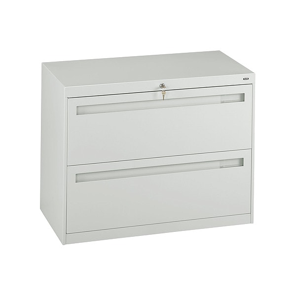 Tennsco 36 in W 3 Drawer Lateral File Cabinet, Champagne/Putty - LPL3636L30 PUTTY
