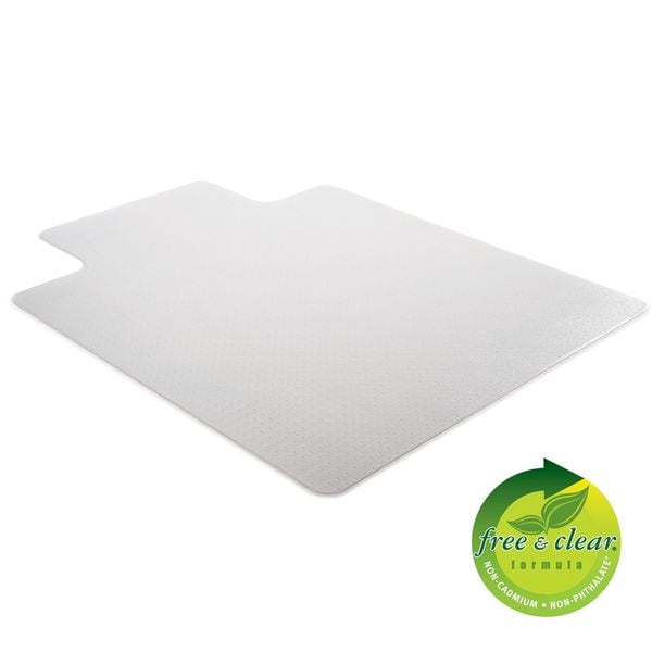 Zoro Select Chair Mat, Traditional Lip, 45 x 53 In. - 29PL63