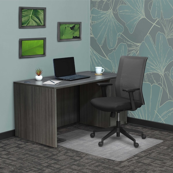 Regency Regency Gripper Office Chair Mat for Carpet with lip, Thick 2.2mm, 36 x 48 inch - Clear - CMC3648CL