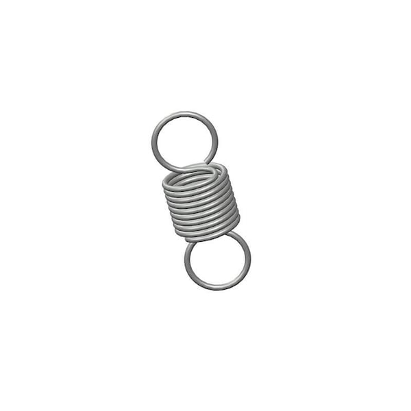 Approved Vendor Extension Spring, O= .500, L= 1.38, W= .045 - G709971950