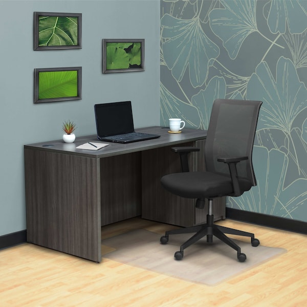 Regency Regency Gripper Office Chair Mat for hardwood floor with lip, Thick 2.2mm, 36 x 48 inch - Clear - CMH3648CL