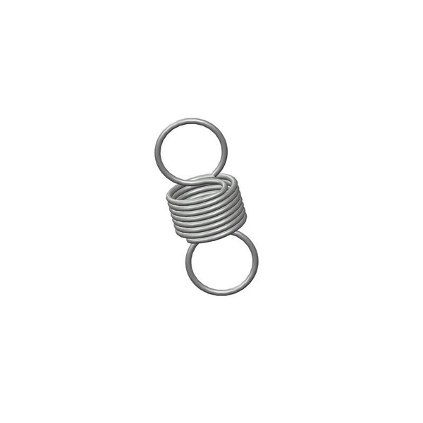 Approved Vendor Extension Spring, O= .500, L= 1.25, W= .041 - G609971296