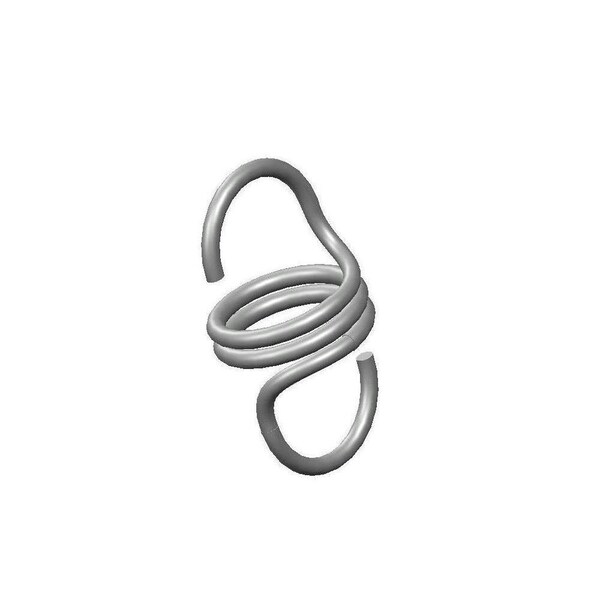 Approved Vendor Extension Spring, O= .156, L= .34, W= .018 - G809976862