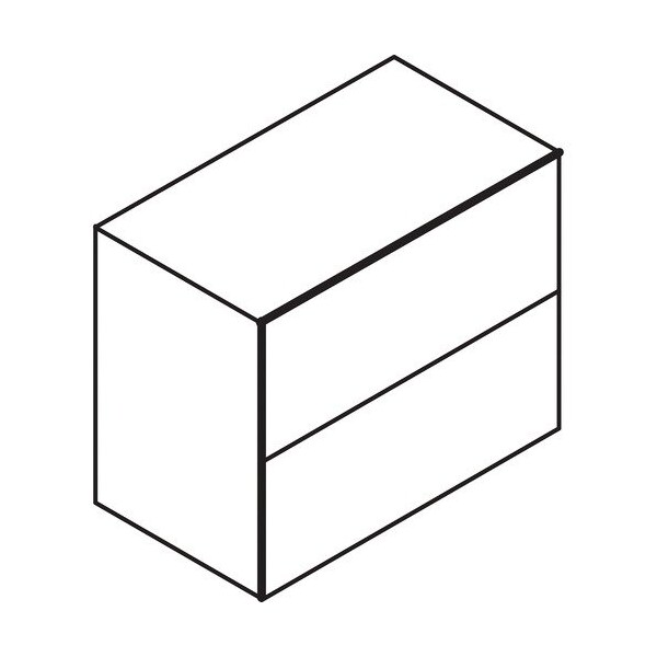 Groupe Lacasse Lateral File Unit, 36inWx24inDx29-1/2inH, Hard Rock Maple - LAS71K2436LFE