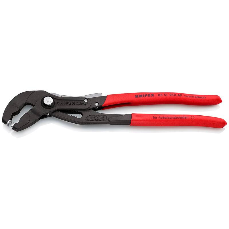 KNIPEX 10 in. Locking Hose Clamp Pliers for Quick Clamps - 85 51 250 AFSBA