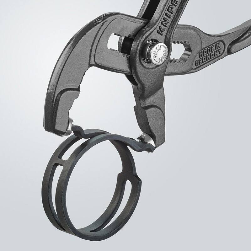 KNIPEX 10 in. Locking Hose Clamp Pliers for Quick Clamps - 85 51 250 AFSBA