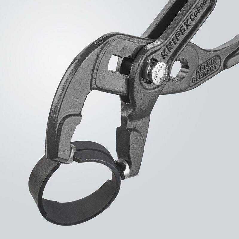 KNIPEX 10 in. Locking Hose Clamp Pliers for Quick Clamps - 85 51 250 AFSBA