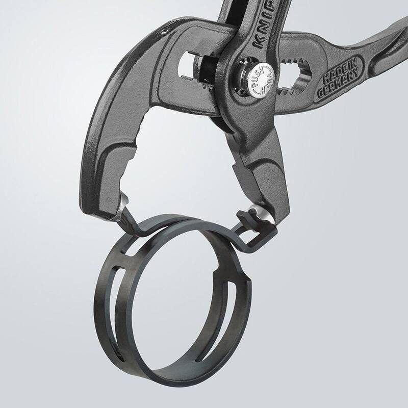 KNIPEX 10 in. Locking Hose Clamp Pliers for Quick Clamps - 85 51 250 AFSBA