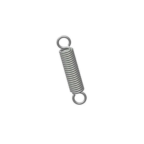 Approved Vendor Extension Spring, O= .500, L= 2.50, W= .075 - G509961052