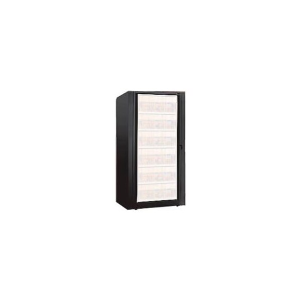 Datum Filing Systems Rotary File Cabinet Components, Base Starter Unit, Letter, 6-High, Black - XSLT-S6E-T25