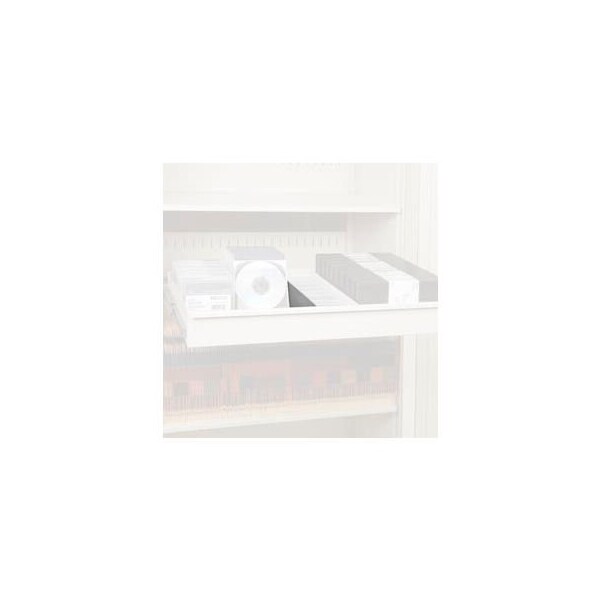 Datum Filing Systems Rotary File Cabinet Components, 3" Media Divider (Each), Light Gray - XL-MD3-T47