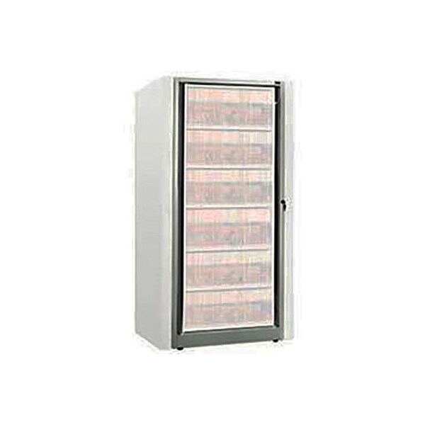 Datum Filing Systems Rotary File Cabinet Components, Base Adder Unit, Legal, 5-High, Bone White - XSLG-A5E-T15