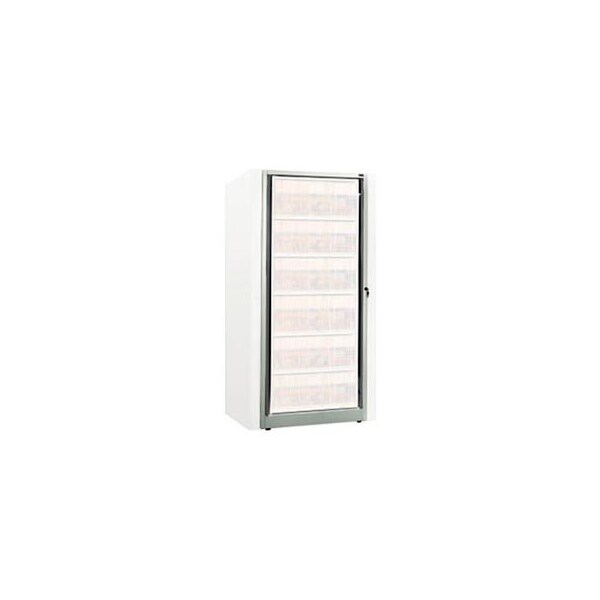 Datum Filing Systems Rotary File Cabinet Components, Base Adder Unit, Legal, 6-High, Light Gray - XSLG-A6E-T47