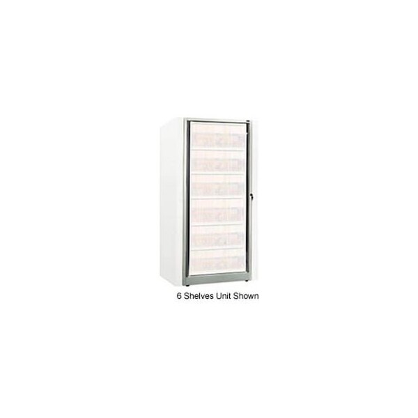 Datum Filing Systems Rotary File Cabinet Components, Base Adder Unit, Legal, 2-High, Light Gray - XSLG-A2E-T47
