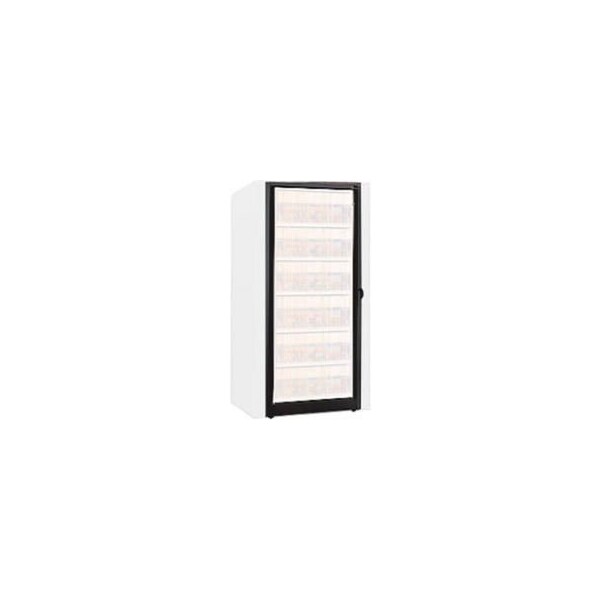 Datum Filing Systems Rotary File Cabinet Components, Base Adder Unit, Legal, 6-High, Black - XSLG-A6E-T25