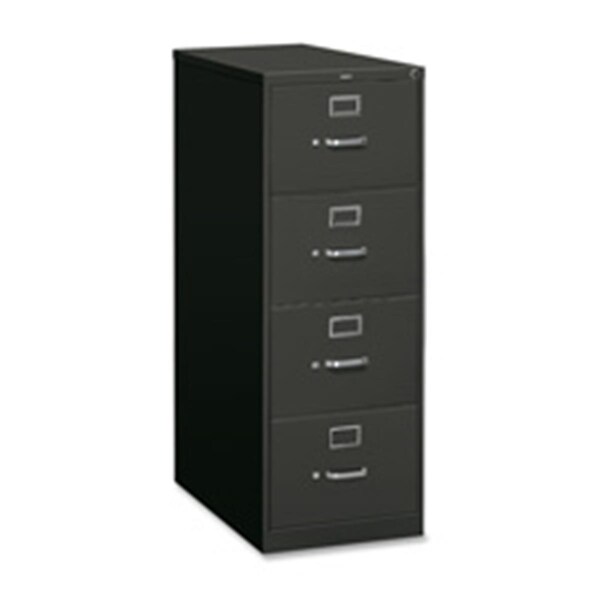 The Hon Co Vertical File Cabinet- 4Drw W-Lock- Lgl- 26-.50In. Deep- Ccl - HON314CPS