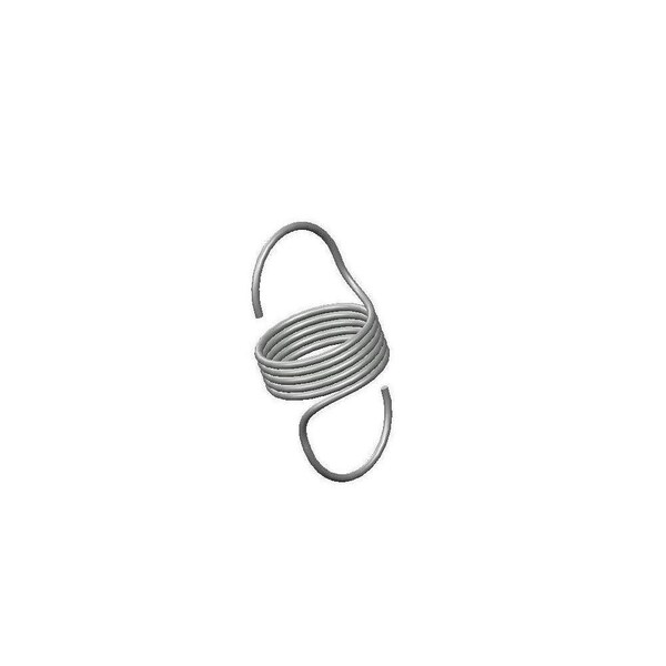 Approved Vendor Extension Spring, O= .109, L= .25, W= .007 - G109975336