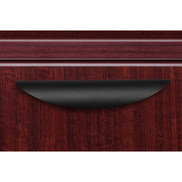 Legacy StandUp Storage CabLatFileDesk, Bookcase, Mahogany, Letter/Legal - LS2SCLFSD8546MH