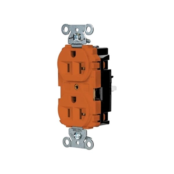 Hubbell Receptacle, 1 hp, 125V AC, NEMA 5-20R - 5362STO