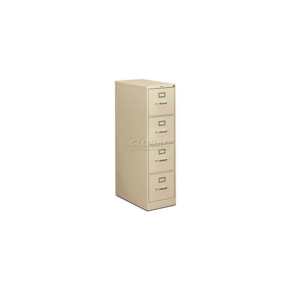 Ofm HON - 310 Series 4 Drawer Vertical File 26-1/2"D Letter Putty - HON314PL