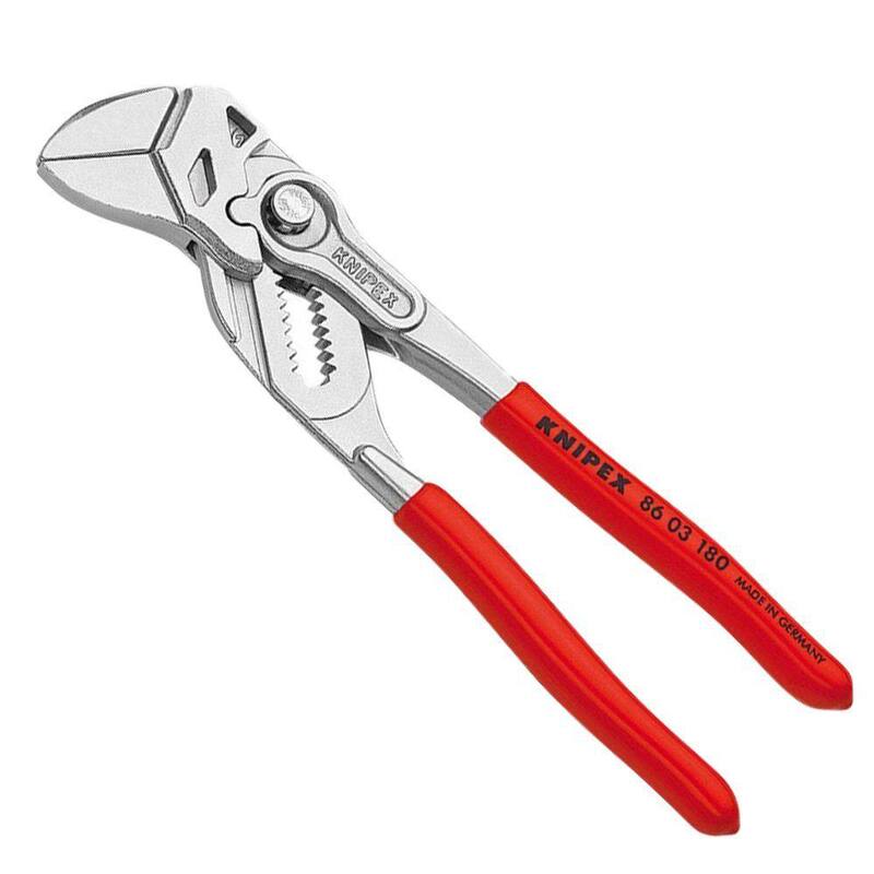 KNIPEX 10 in. Cobra Water Pump and Hose Clamp Pliers Set with Carry Pouch (2-Piece) - 9K 00 80 109 US
