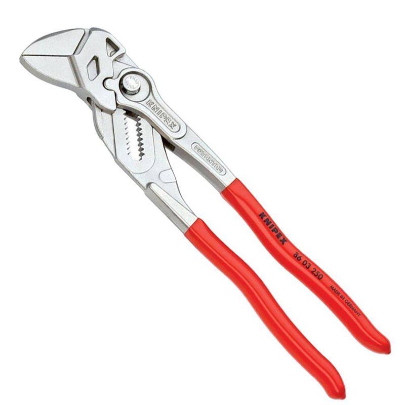 KNIPEX 10 in. Cobra Water Pump and Hose Clamp Pliers Set with Carry Pouch (2-Piece) - 9K 00 80 109 US