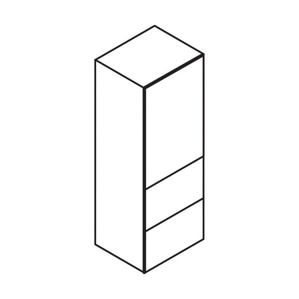 Groupe Lacasse Storage Unit, 24inWx20inDx73-1/2inH, Hard Rock Maple - LAS72D202473FBE