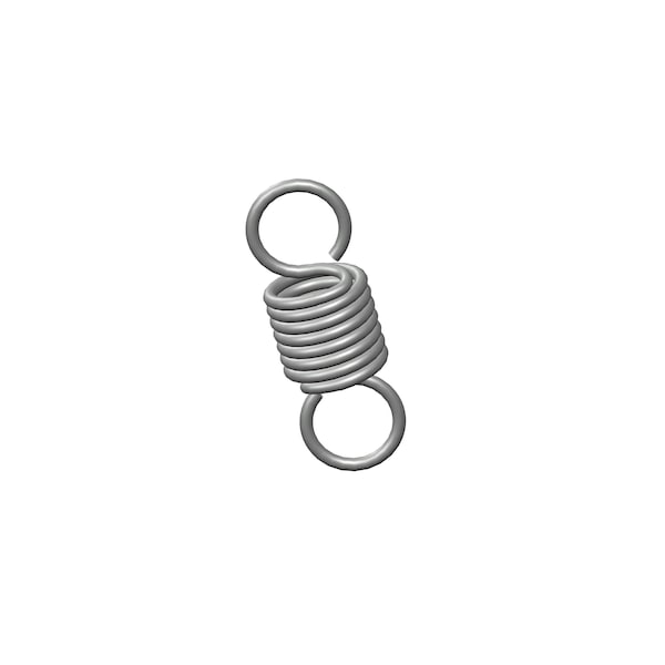 Approved Vendor Extension Spring, O= .500, L= 1.38, W= .063 - G509964893