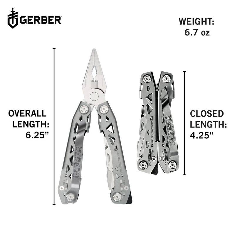 Gerber Suspension NXT 15-N-1 Multi-Tool with Pocket Clip - 31-003634