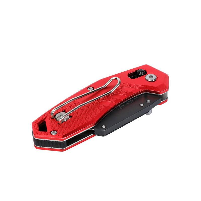 Husky Rapid Lock Utility Knife w/Aluminum and 10 Blades - 00054