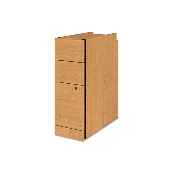 Hon NARROW BOX/BOX/FILE PEDESTAL FOR 10500/10700 SERIES SHELLS, 9.5W X 22.75D X 28H, HARVEST - 105093C