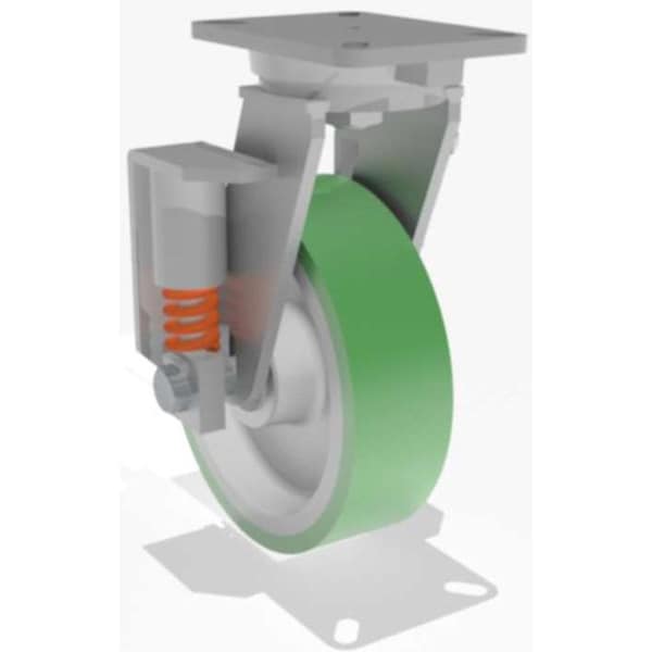 Hamilton Swivel Spring, Loaded Ch 10X3 Duralast - S-SPCH-13DT-1