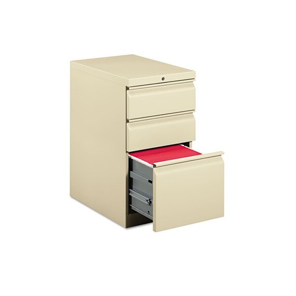 Hon HON, EFFICIENCIES MOBILE BOX/BOX/FILE PEDESTAL, 15W X 22.88D X 28H, PUTTY - 33723RL