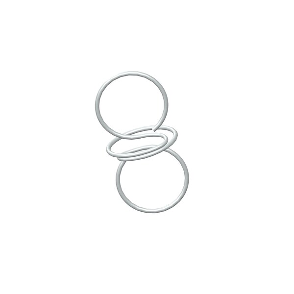 Approved Vendor Extension Spring, O= .500, L= 1.00, W= .029 - G709973954