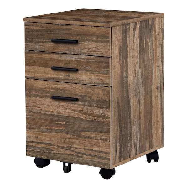 Monarch Specialties File Cabinet, Rolling Mobile, Storage Drawers, Printer Stand, Office, Work, Laminate, Brown - I 7782