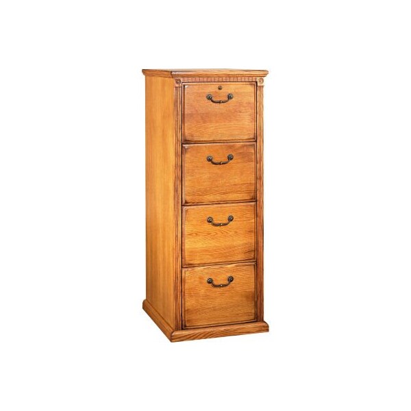 Martin Furniture Martin Furniture Huntington Oxford 4-Drawer File Cabinet - Wheat - HO204-W