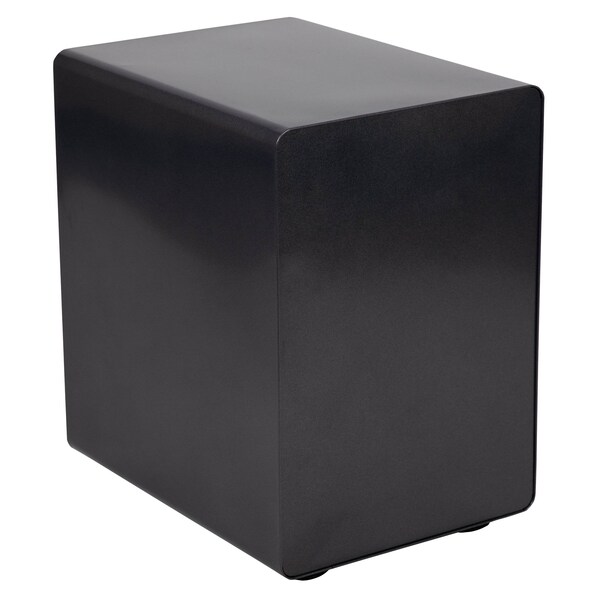 Flash Furniture 3 Drawer Filing Cabinet, Black - HZ-AP535-01-BK-GG