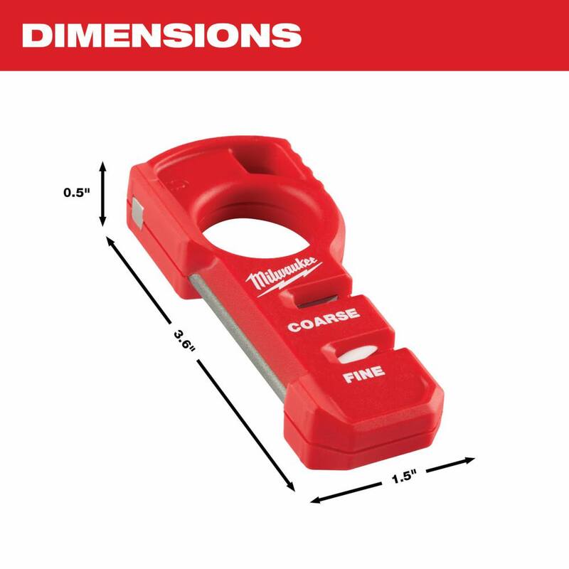 Milwaukee Compact Jobsite Handheld Knife Sharpener - 48-22-1590