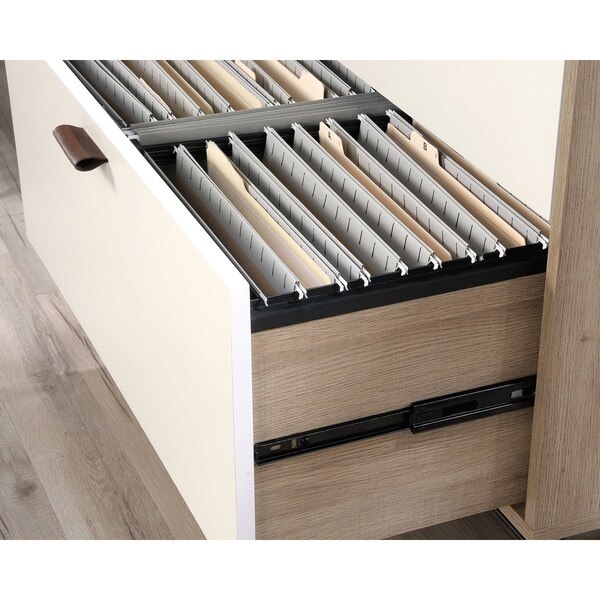 Sauder Anda Norr Lateral File So , Durable, 1 in. thick top for displaying home decor, books, and more - 427346