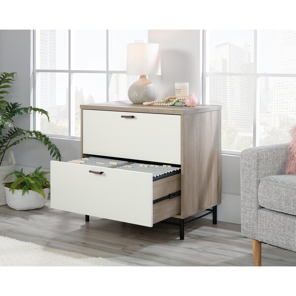 Sauder Anda Norr Lateral File So , Durable, 1 in. thick top for displaying home decor, books, and more - 427346