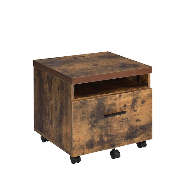 Acme Wooden File Cabinet with 1-Drawer - ER-004OAK
